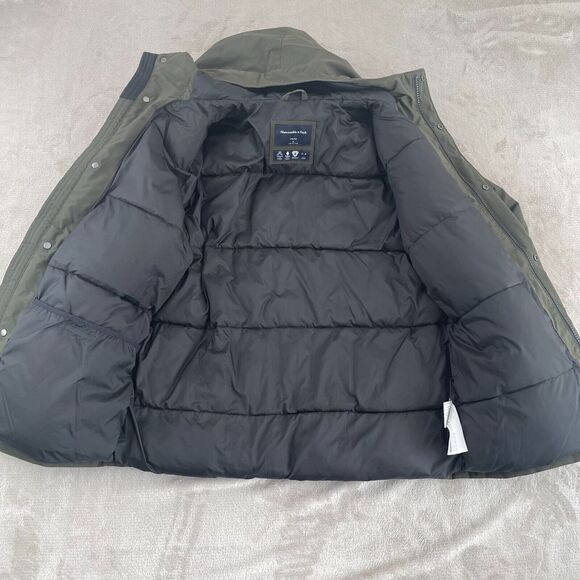 Abercrombie & Fitch Ski Snowboard Jacket Men Small (Fits Medium) Wind Water Res - Picture 5 of 11
